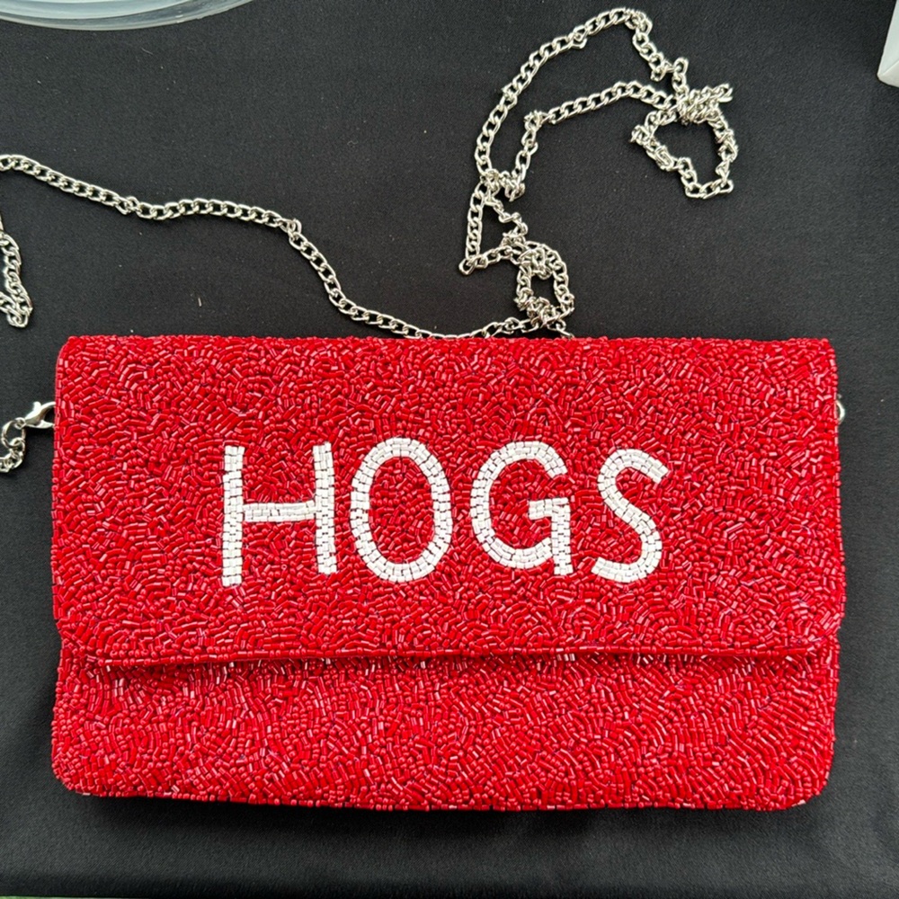 HOGS Beaded Purse